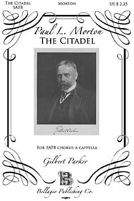 The Citadel SATB choral sheet music cover Thumbnail